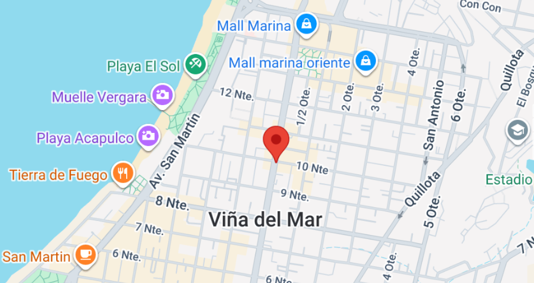 Piano de cola Yamaha en estudio de Viña del Mar